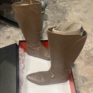 BCBGMAXAZARIA distressed Capra boots